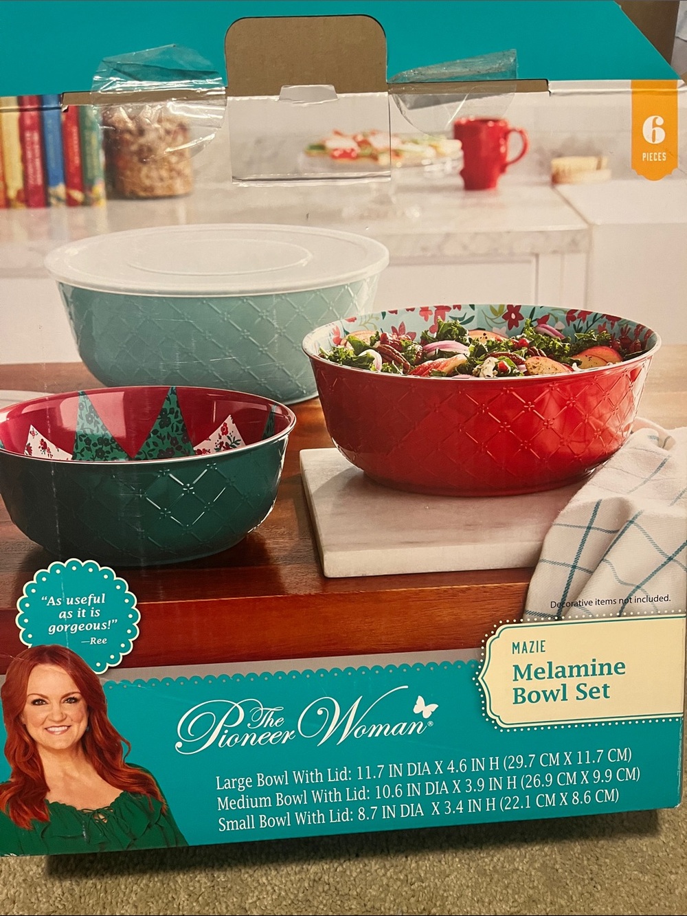 The Pioneer Woman Melamine Bowl Set